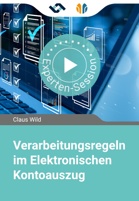 Verarbeitungsregeln im Elektronischen Kontoauszug